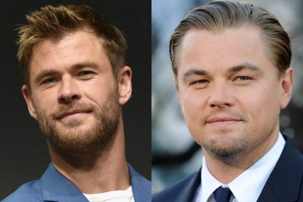 chris hemsworth and leonardo dicaprio