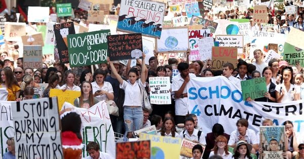 school climate strike australia