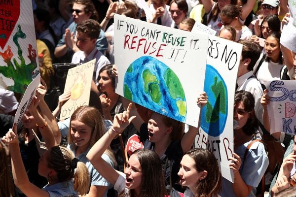 school climate strike australia