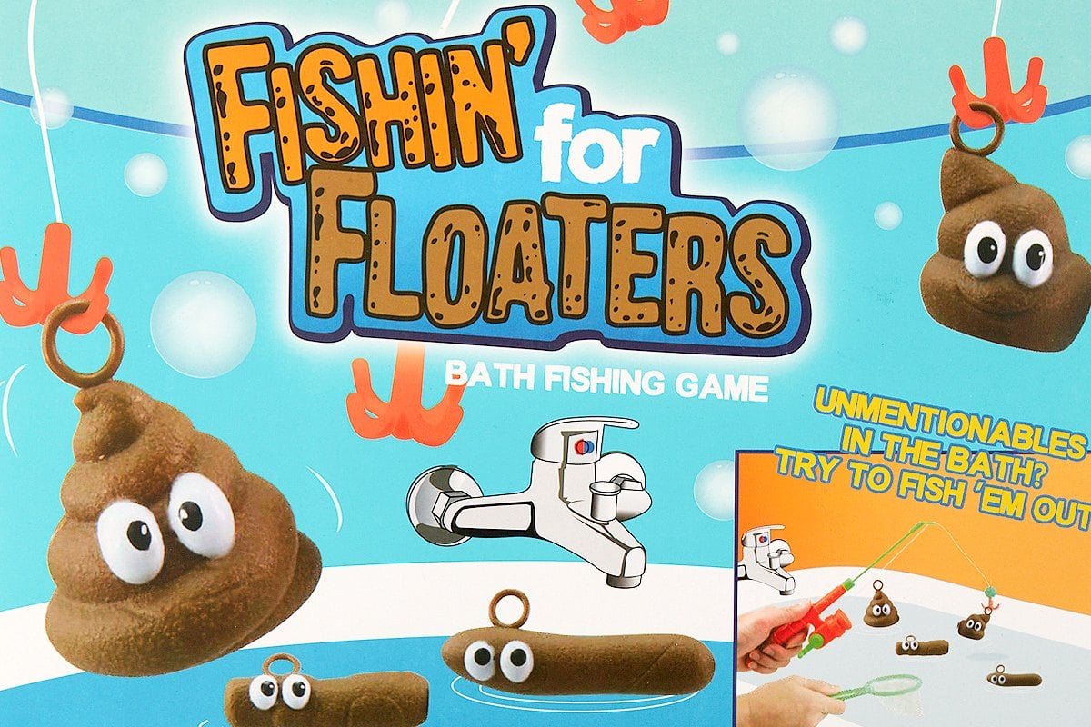 This $15 poo fishing game is exactly what your mate wants for Christmas.