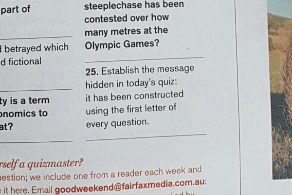 Need creative proposal ideas? Dennis proposed using a crossword