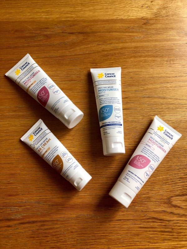 "I tried the face sunscreen that's also a mattifying ...