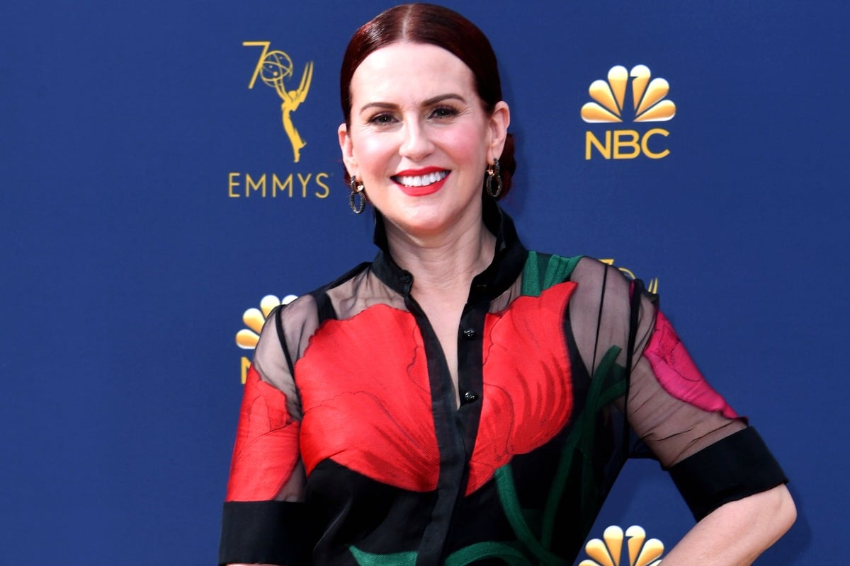 Megan mullally outlet dress