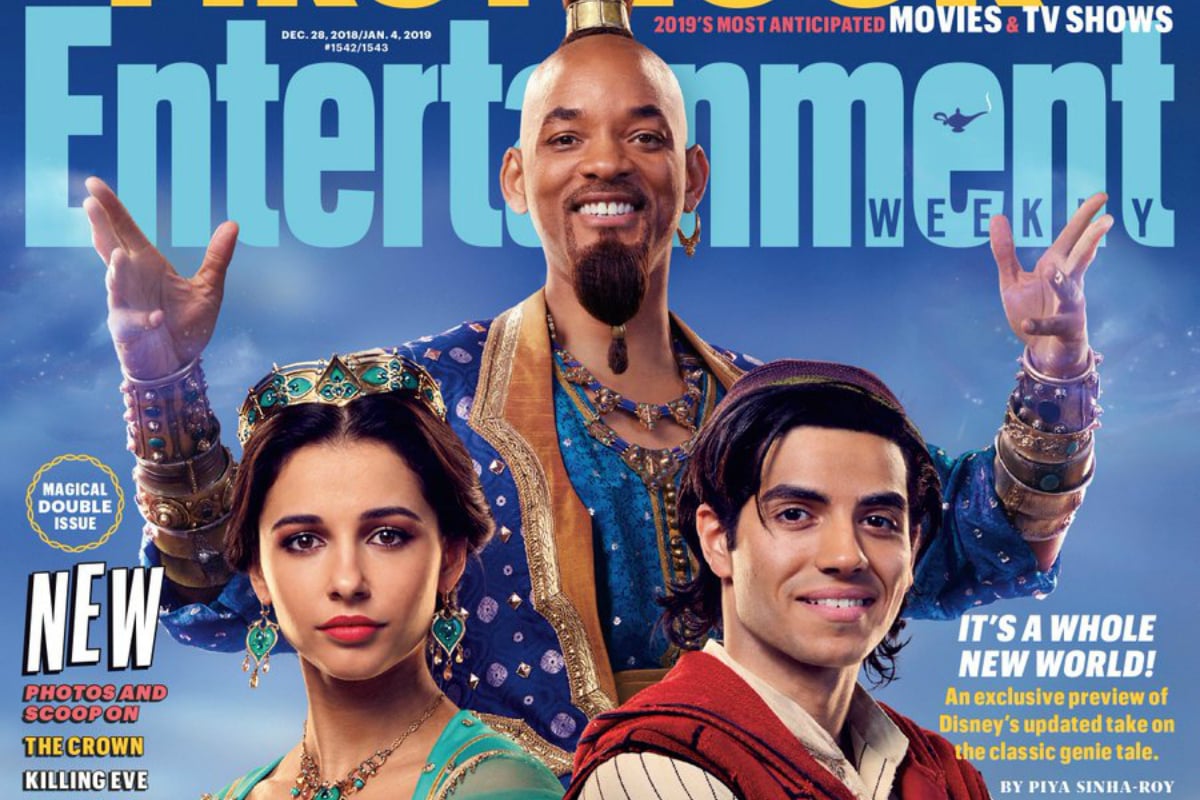 Disney's Aladdin Remake: First Look at Will Smith as Genie