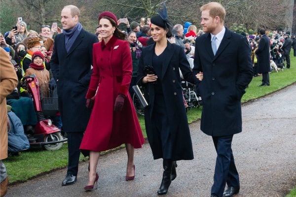 Meghan Markle Kate royal Christmas