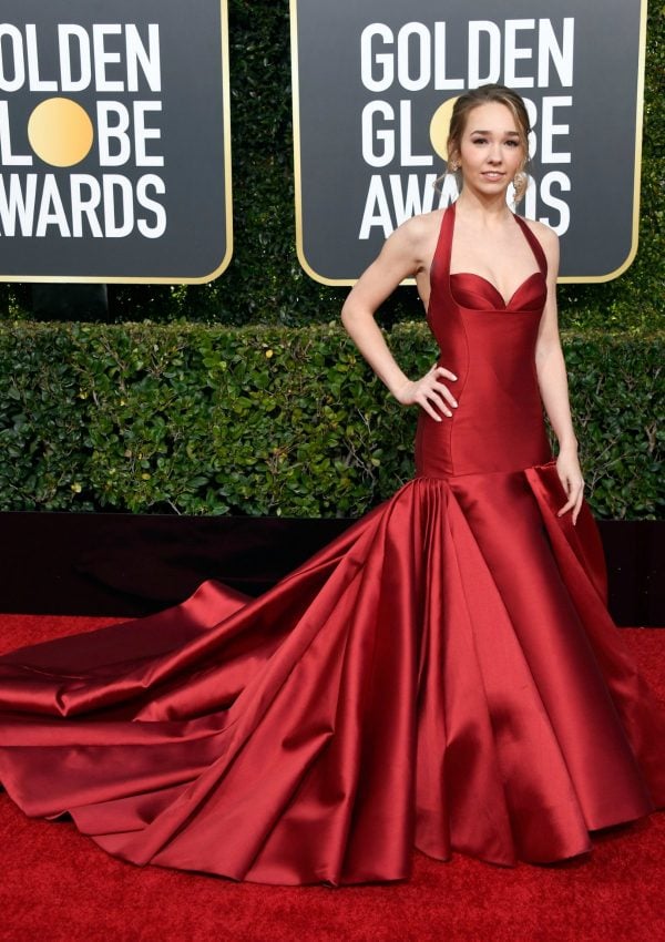 golden globes 2019 red carpet fashion Holly Taylor