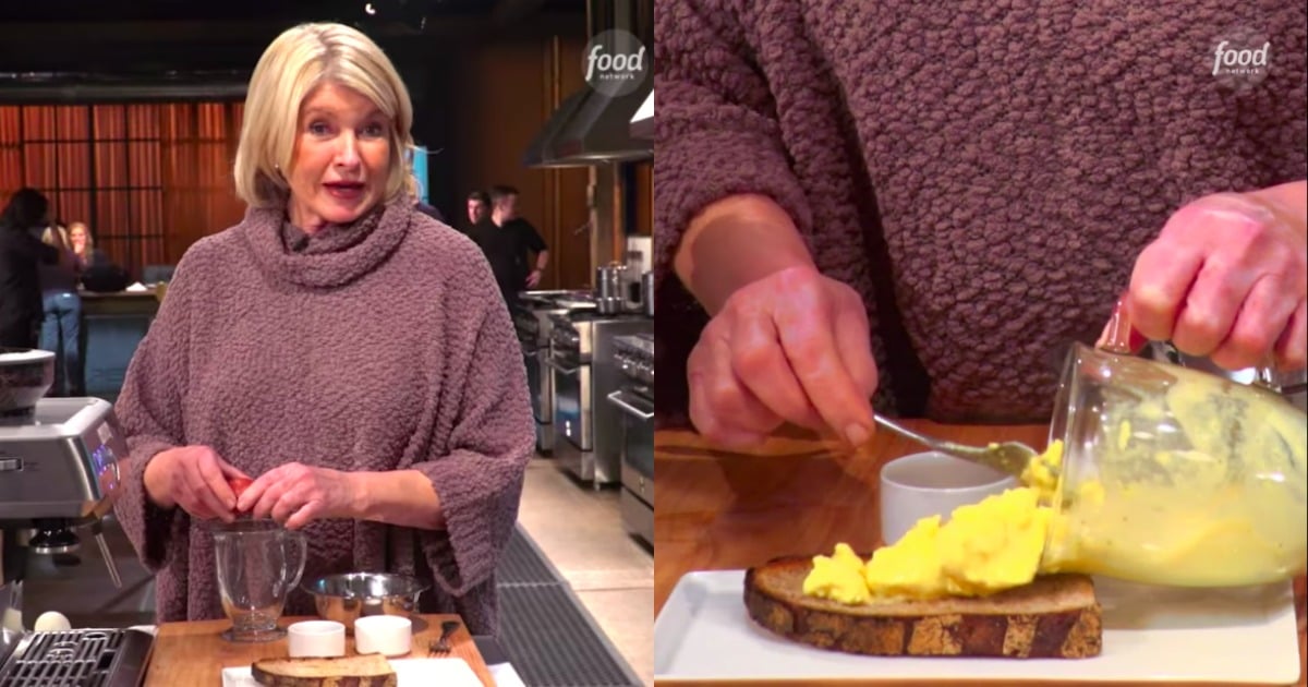 Martha Stewart Scrambled Eggs Hack Is The Weirdest Thing We Ve Seen