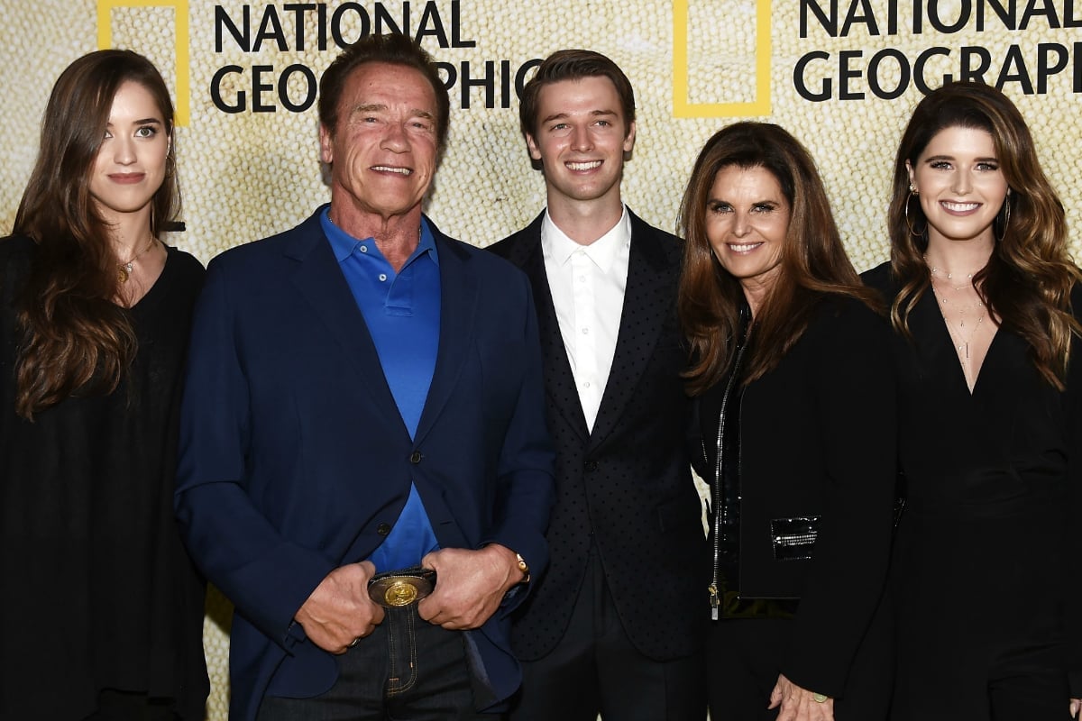 Katherine-Schwarzenegger-family