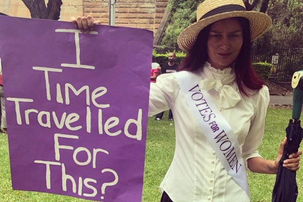 Sydney Womens March 2019 signs