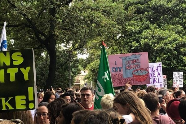 Sydney Womens March 2019 signs