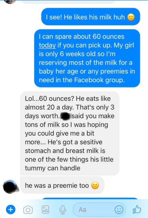 breastmilk donation