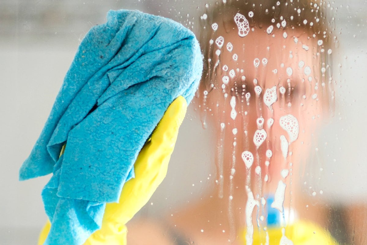 This 2 Ikea Hack Will Make Cleaning Shower Glass So Much Easier