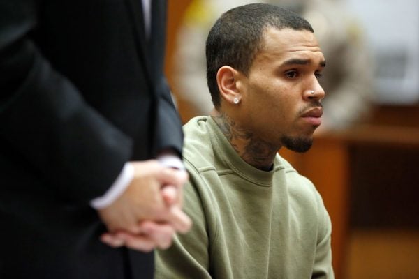 chris brown court