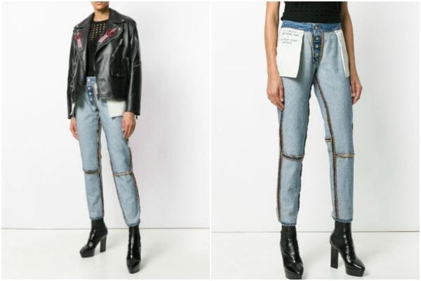 inside out jeans