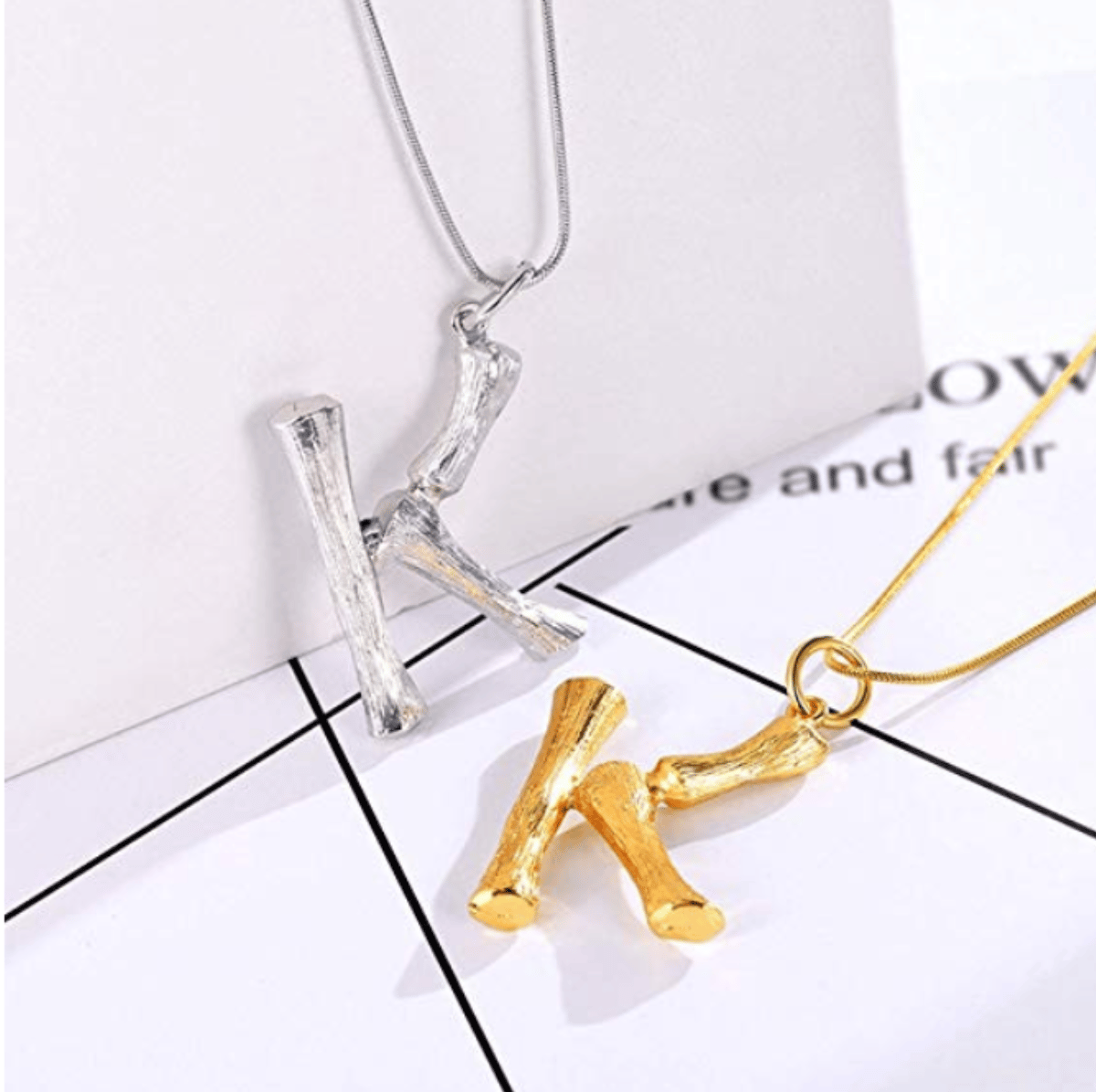 Celine Céline Alphabet M Pendant Necklace - Brass Pendant Necklace,  Necklaces - CEL60114 | The RealReal
