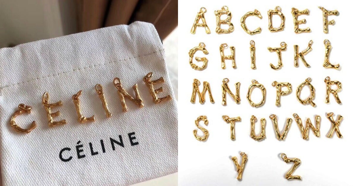 The $45 Celine letter necklace dupe on Amazon you simply must buy.