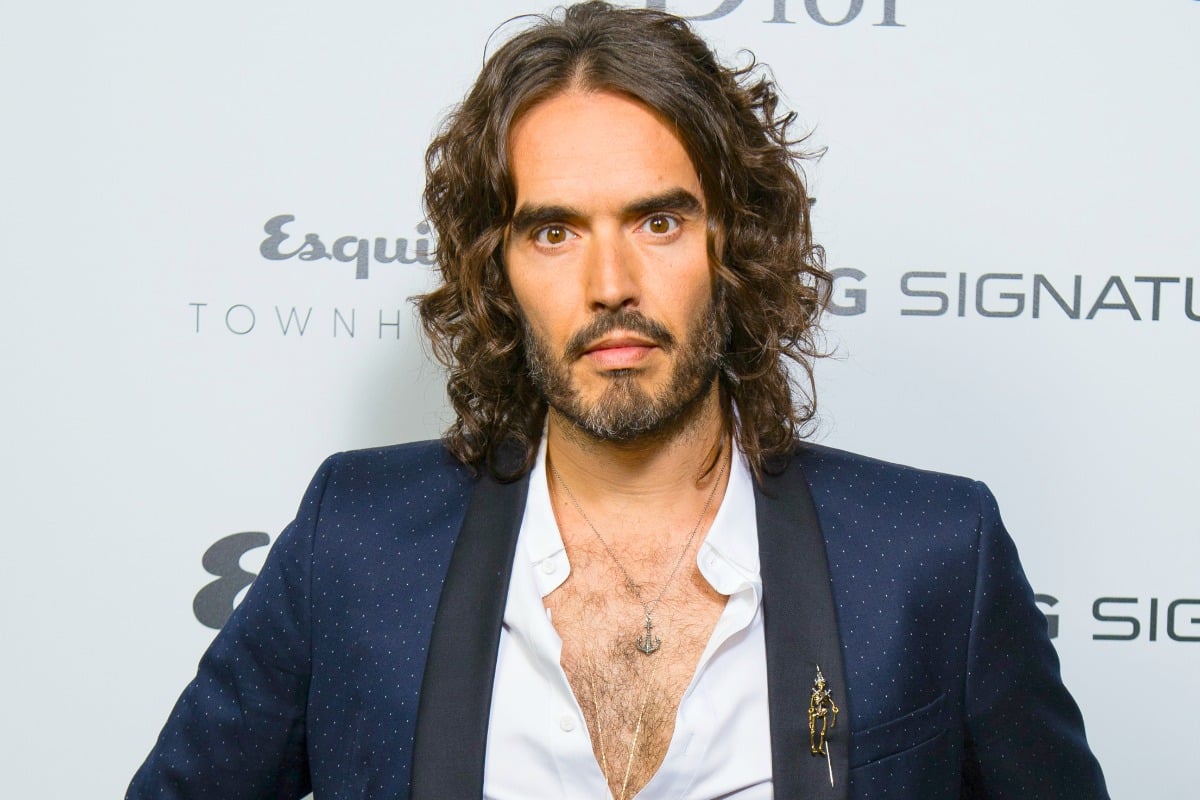 Why Russell Brand says tickling is wrong Russell Brand daughters