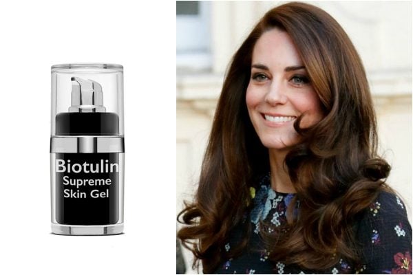 Kate Middleton news biotulin skincare