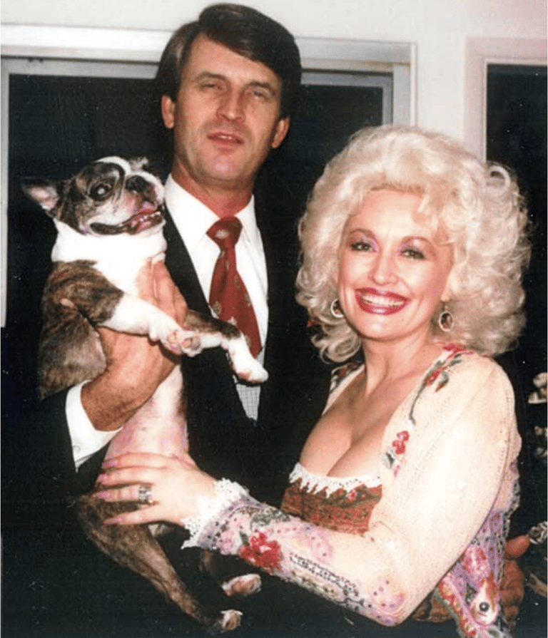 Carl and Dolly on their wedding day.
