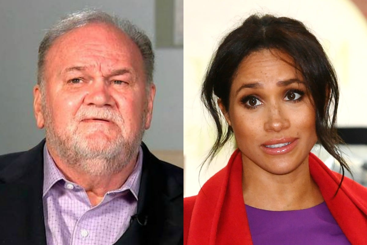 meghan markle letter to father