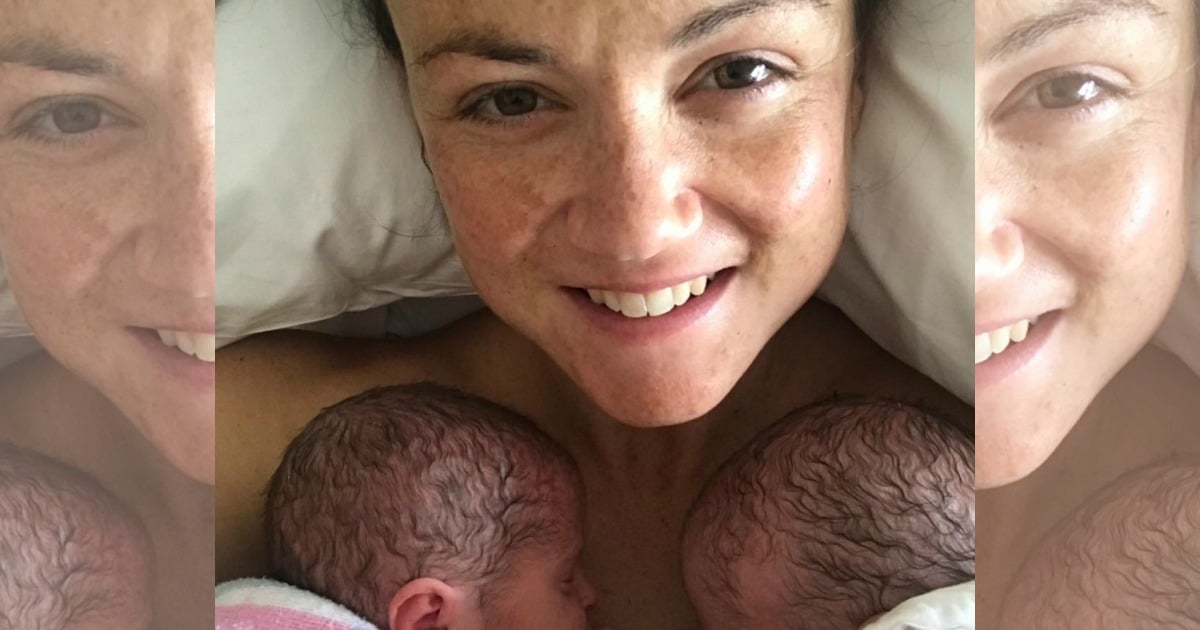 AFLW player Daisy Pearce has welcomed twins with partner Ben O'Neill.