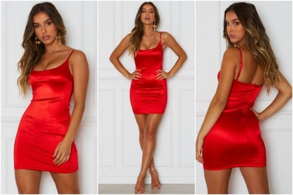 Kylie Jenner red dress