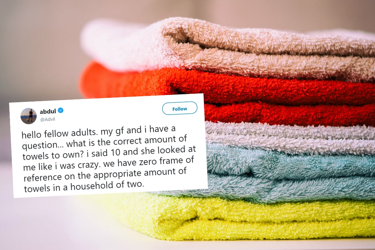 How Many Towels Do You Need For A Couple The Internet Has Spoken