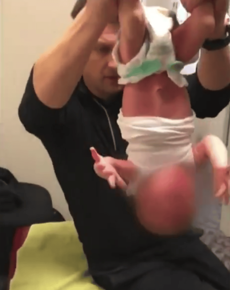 cranbourne family chiropractic baby video