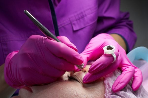 microblading up close