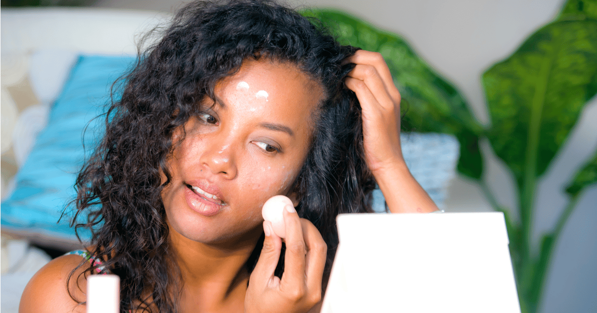 We've just learned a genius way to reapply sunscreen over makeup and OMG, problem solved.