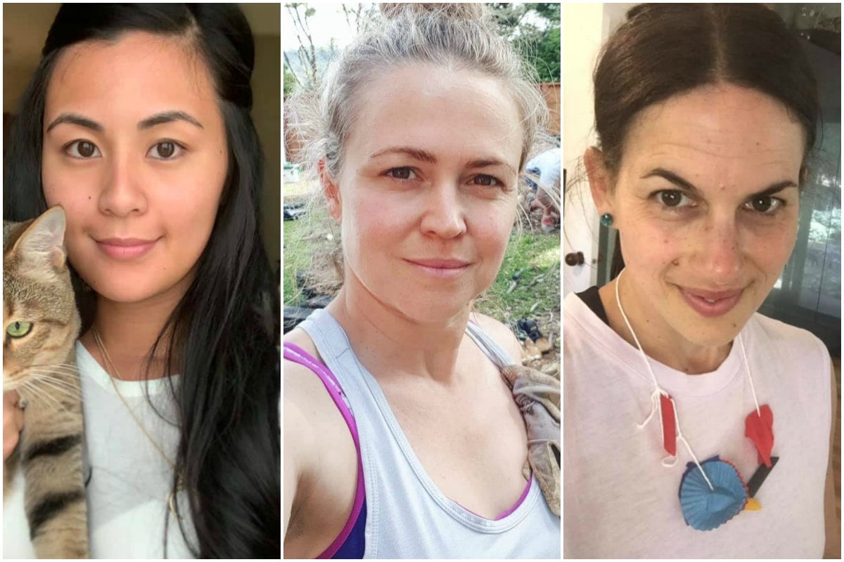 No makeup and beautiful: 56 women share their bare faced selfies.