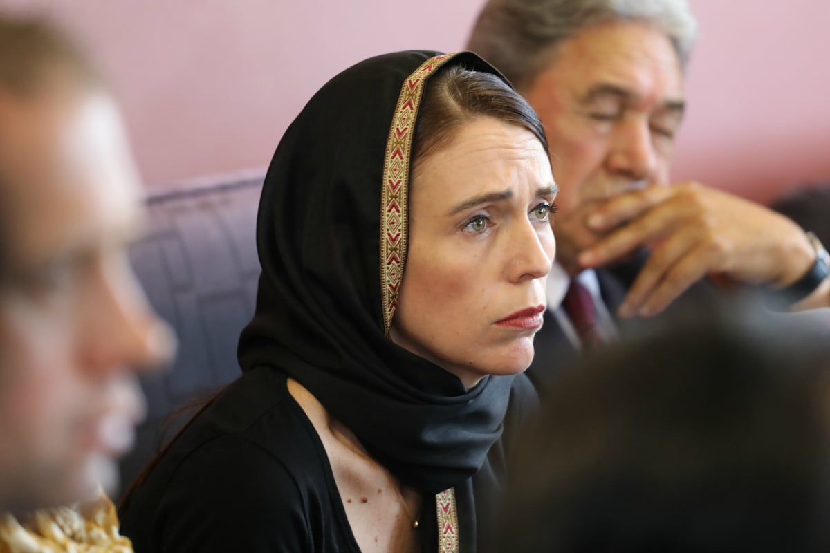 Image result for jacinda ardern hijab