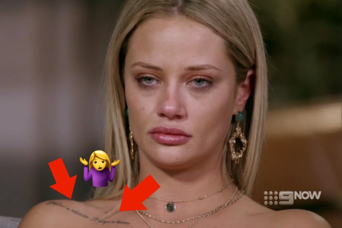 What Does Jessikas Tattoo Say Mafs Fans Have Figured It Out