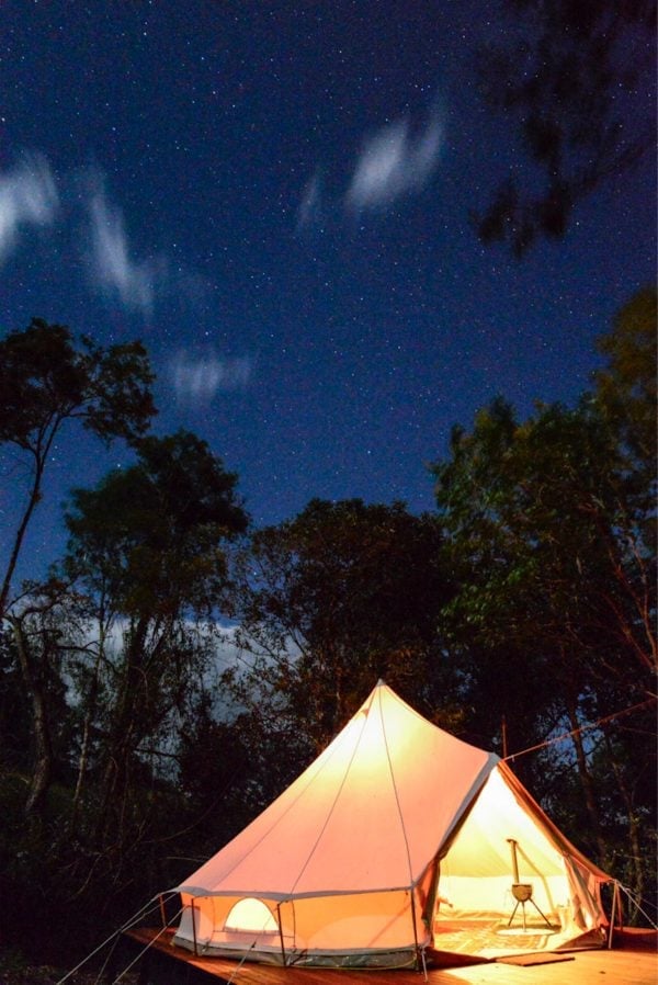 airbnb glamping nsw