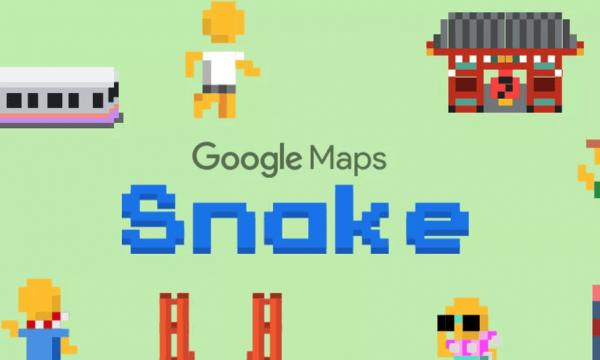 Google Maps snake