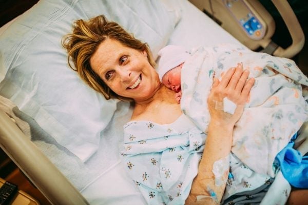 grandmother gives birth to grandchild