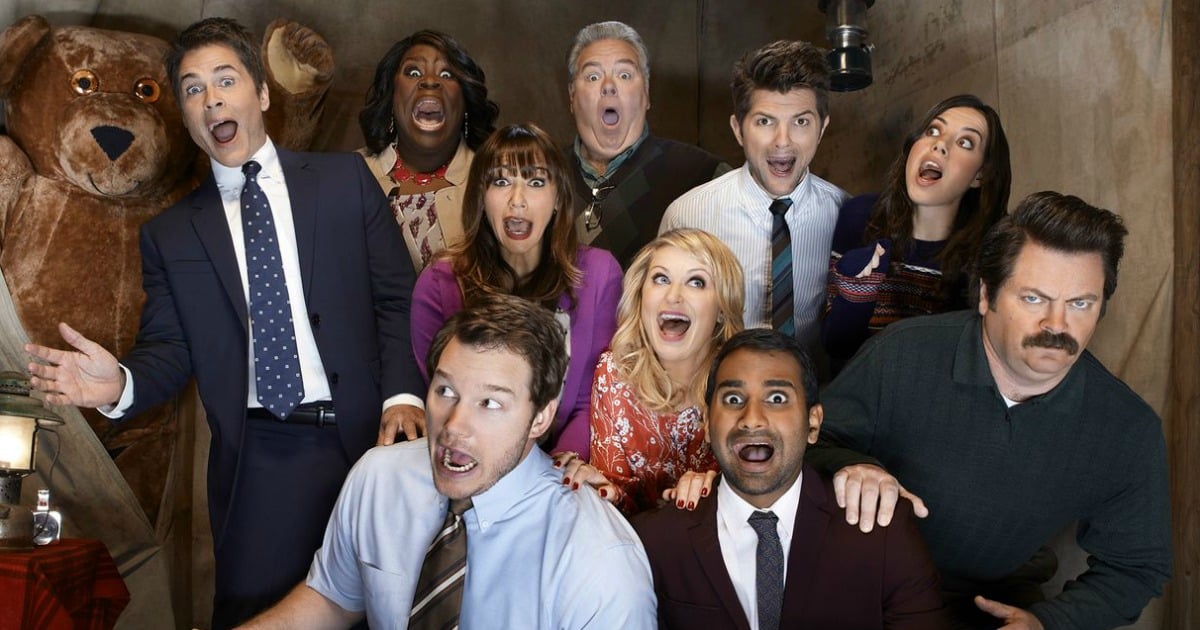 tag cast parks and rec