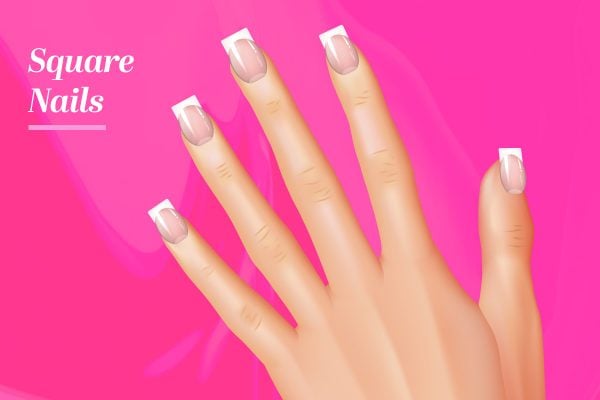 Your complete nail shapes guide: Coffin, stiletto almond nails and more.