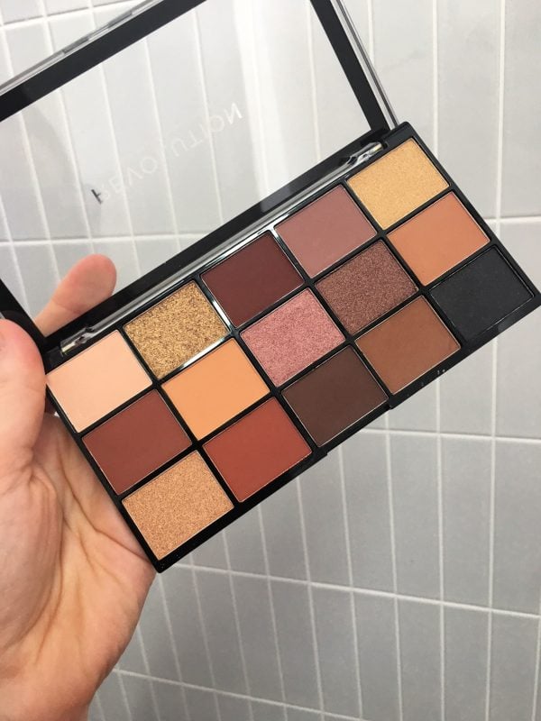 Makeup Revolution Eyeshadow Palette Review – Chilled - The Geordie