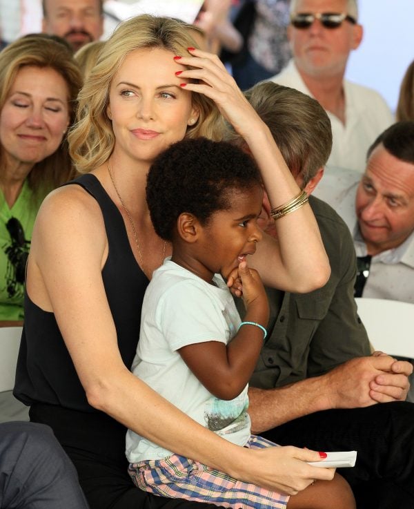 Charlize Theron kids: The actress on raising transgender child Jackson.