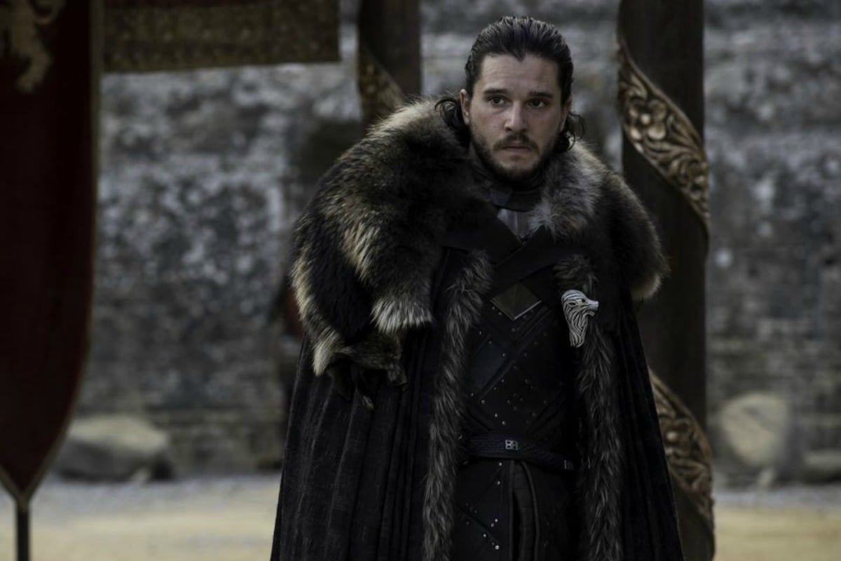 Game Of Thrones Season 8 Ghost Why Did Jon Snow Leave Ghost