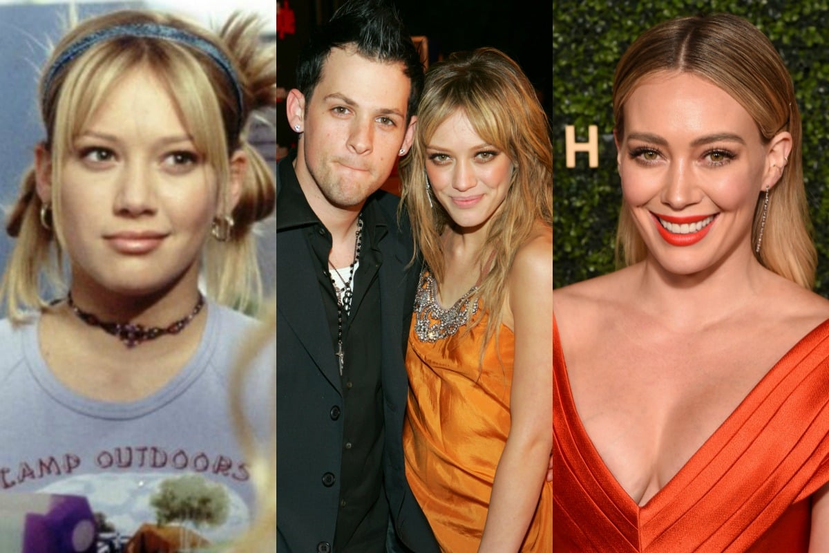 Hilary Duff Then And Now