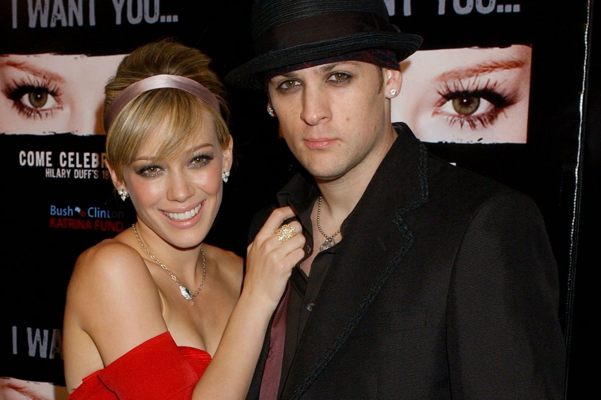 Hilary Duff and Joel Madden