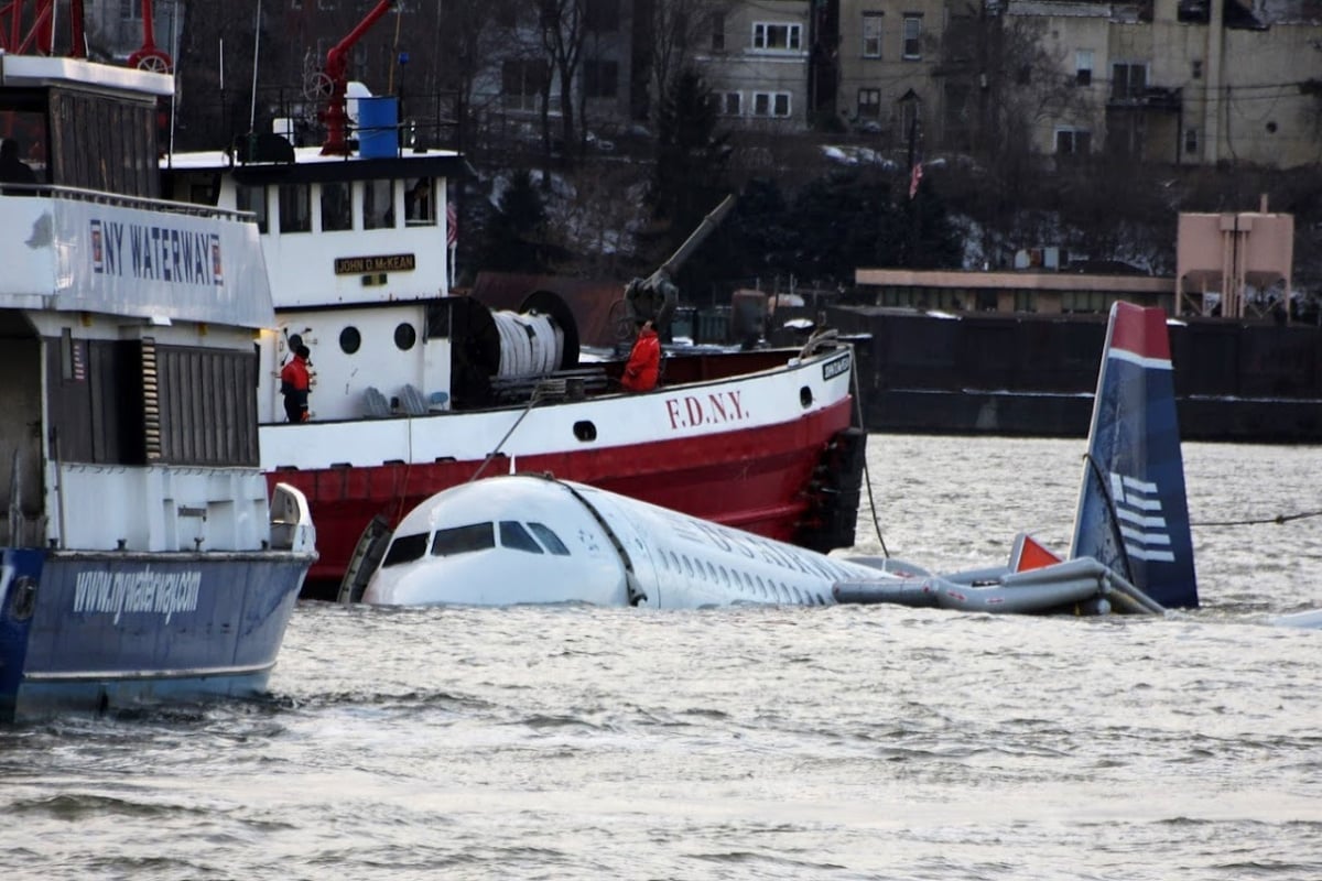 hudson river plane crash