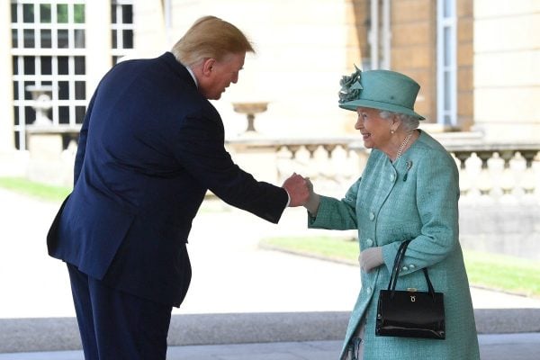 donald trump queen elizabeth