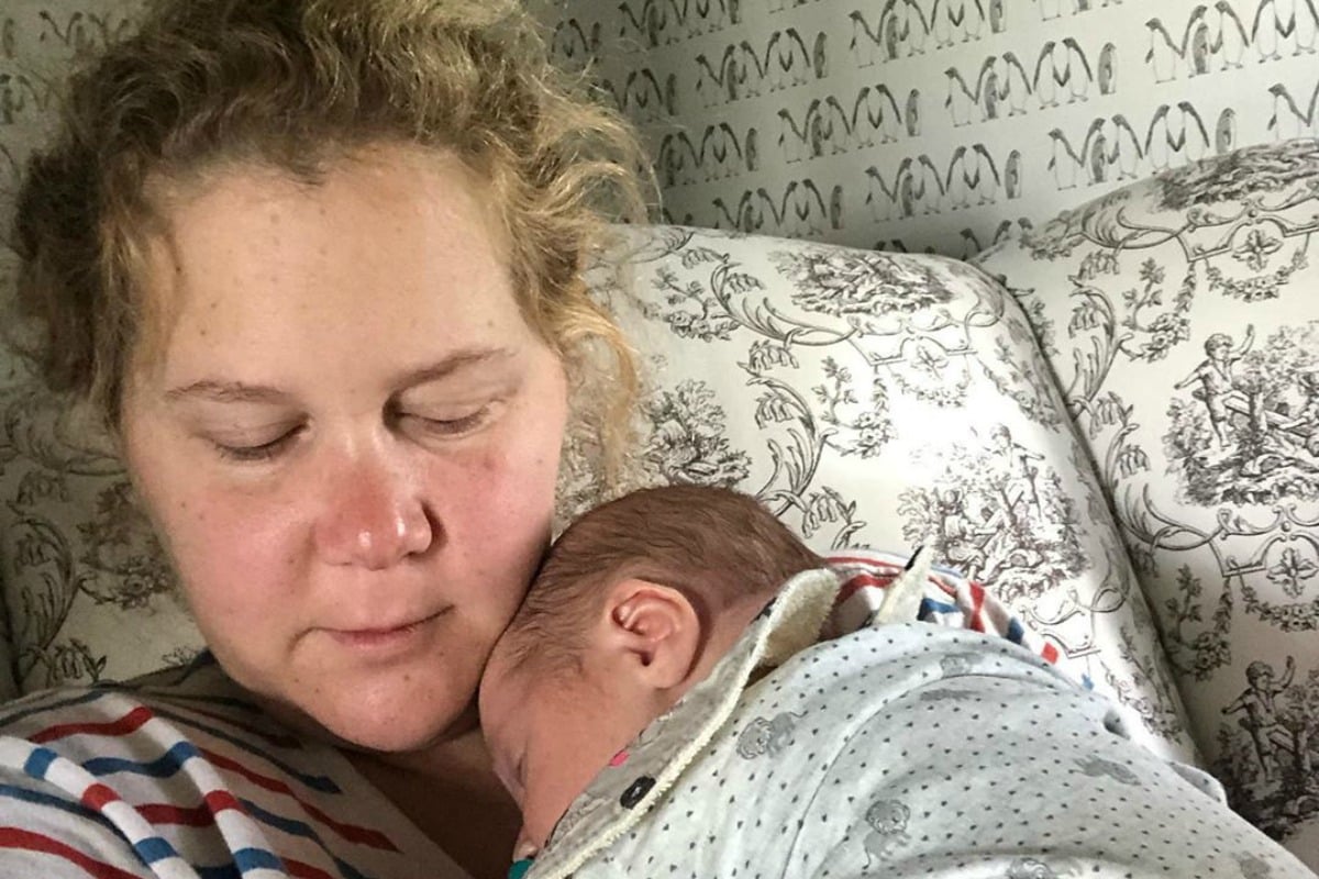 Amy Schumer Jokes She's 'Sorry' for Hospital Underwear Photos