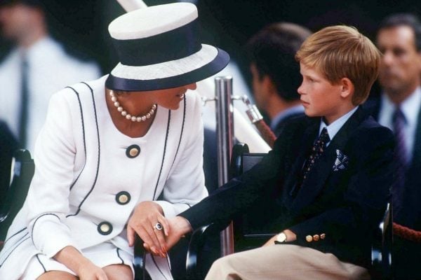 Princess Diana hands