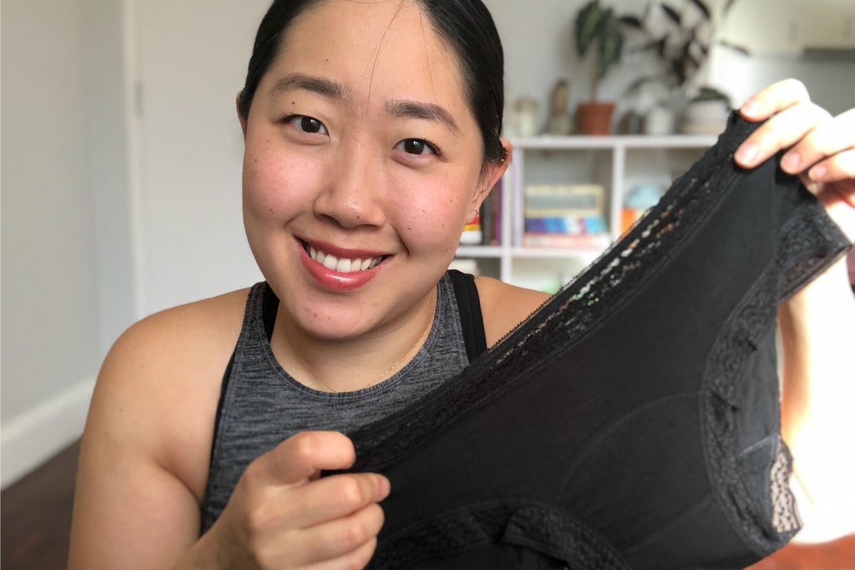 I trialled a zero-waste period with just Modibodi underwear. I loved it.