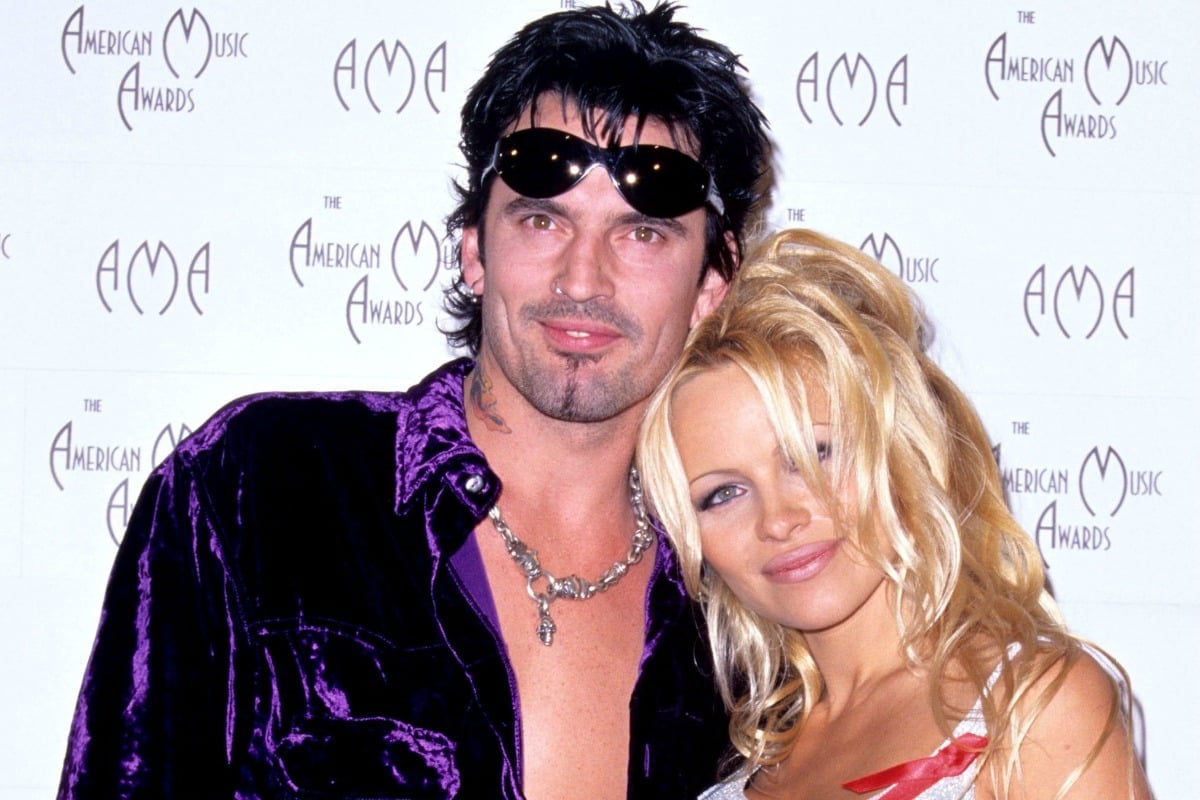 Pamela Anderson boyfriend was leading a double life, she says.