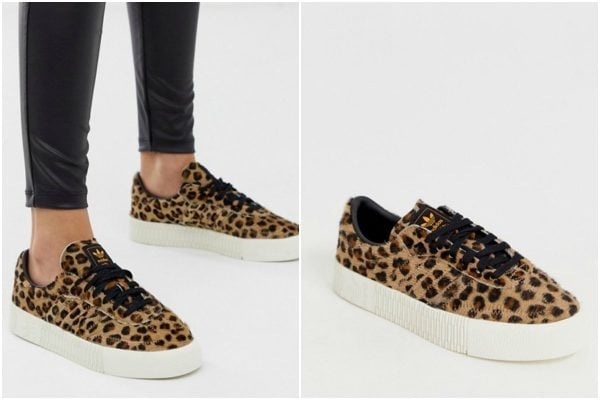 Leopard print sneakers Kmart